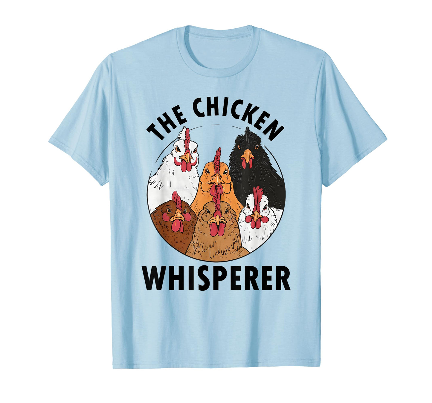 The Chicken Whisperer Funny Chicken Farming Retro T-Shirt