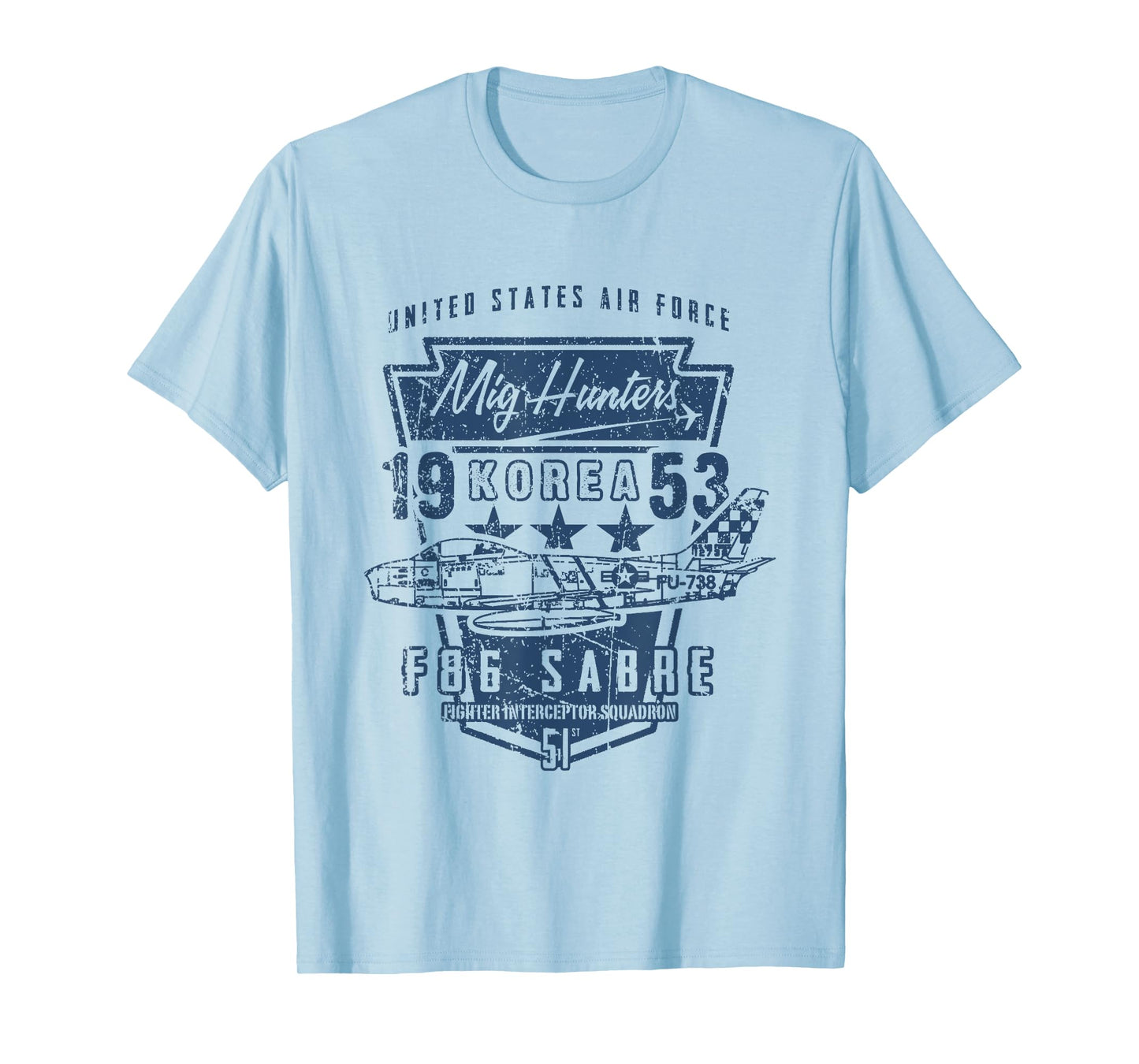 Warbird Korea F86 Sabre Jet T Shirt T-Shirt