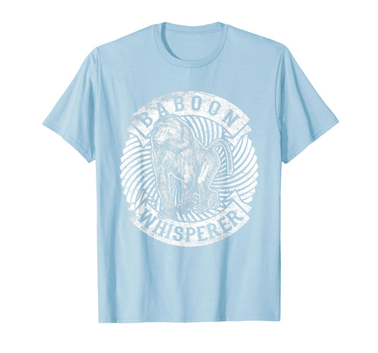 African Baboon Whisperer Funny Shirt Monkey Gift