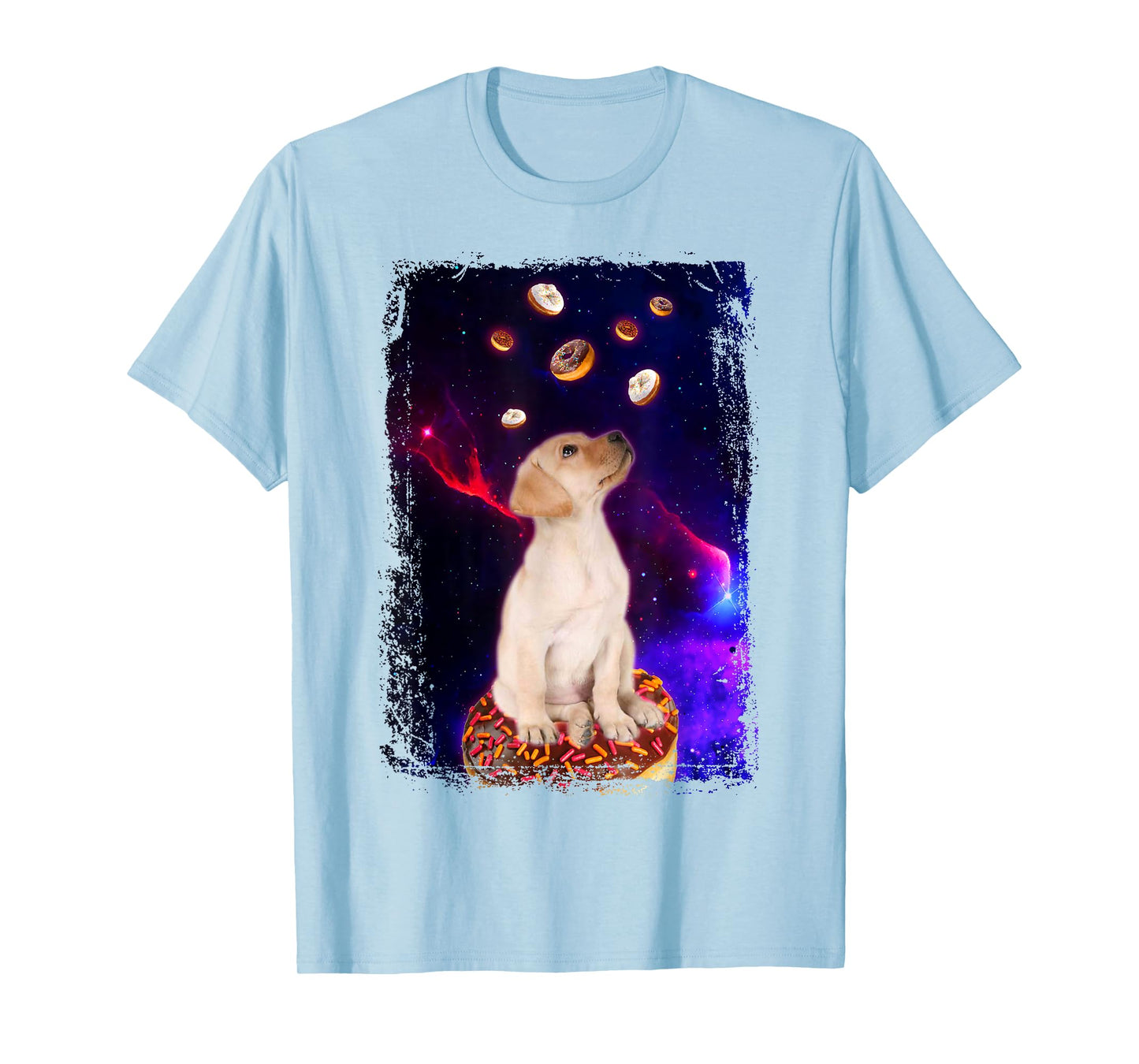 Lab Shirt Boys Girls Lab Space Dog - Puppy Lovers Kid Girl T-Shirt
