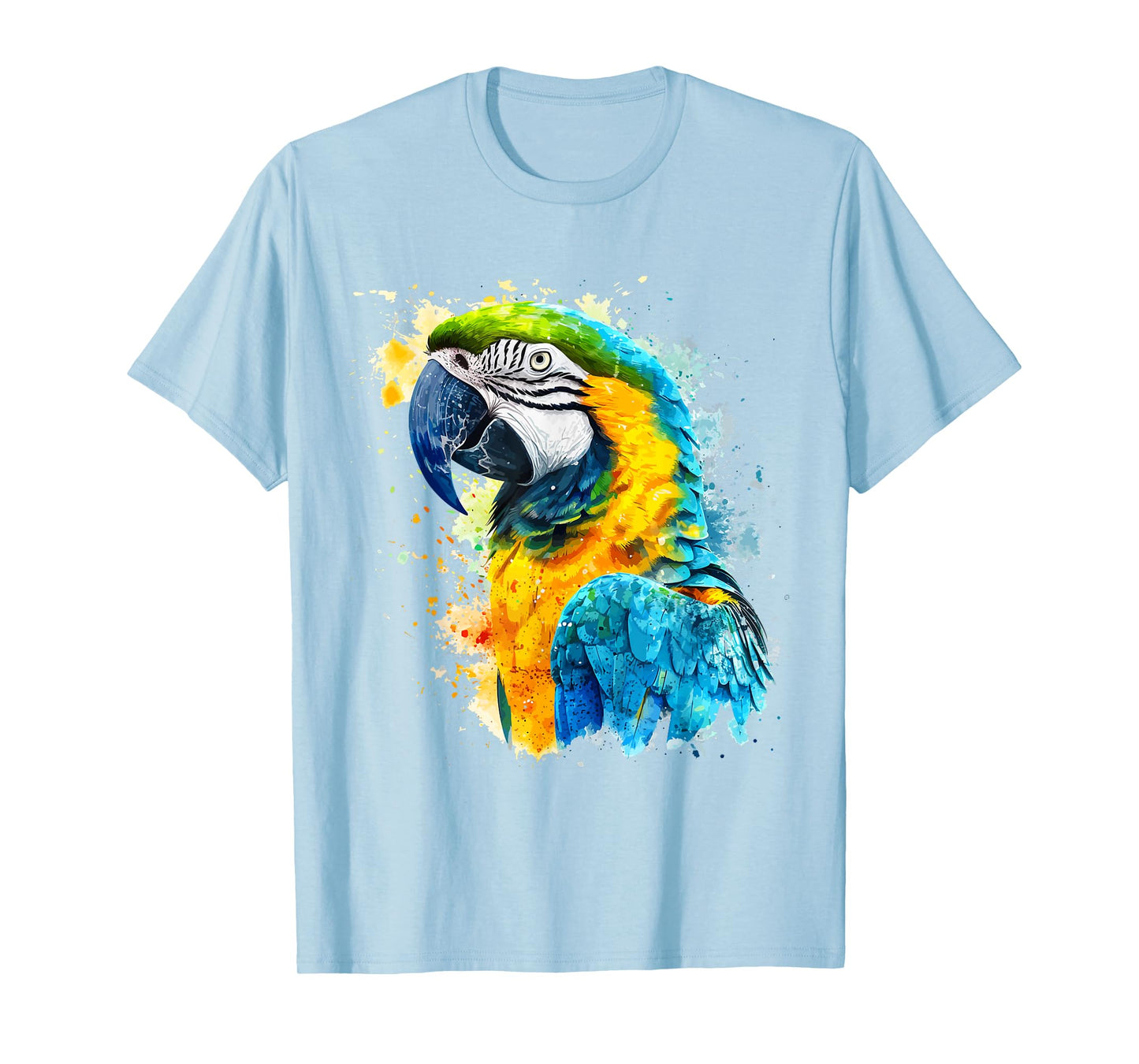 Colorful Parrot Watercolor T-Shirt