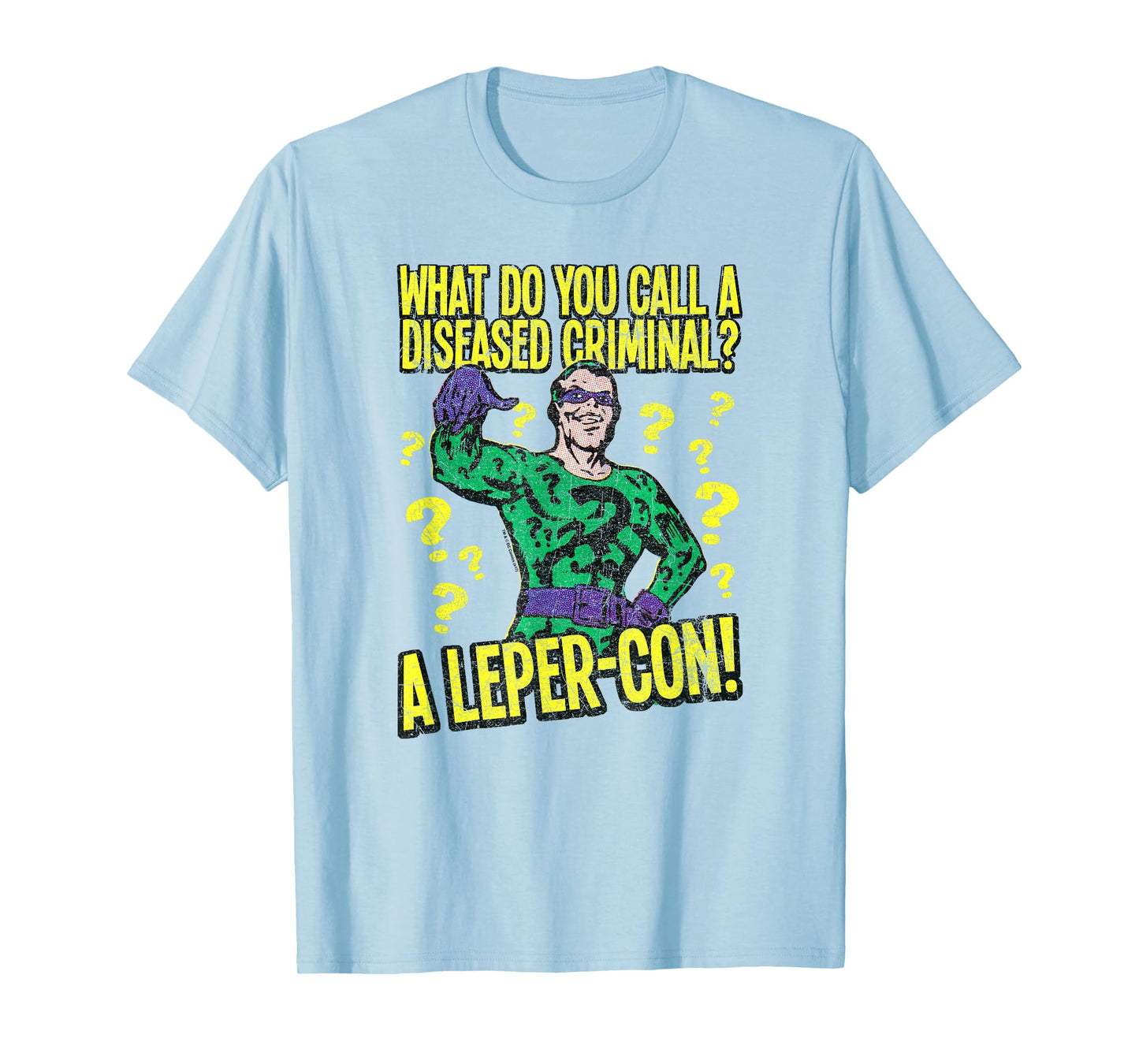 Batman Riddler Diseased Criminal T Shirt T-Shirt