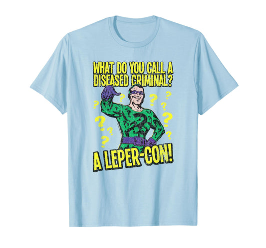 Batman Riddler Diseased Criminal T Shirt T-Shirt