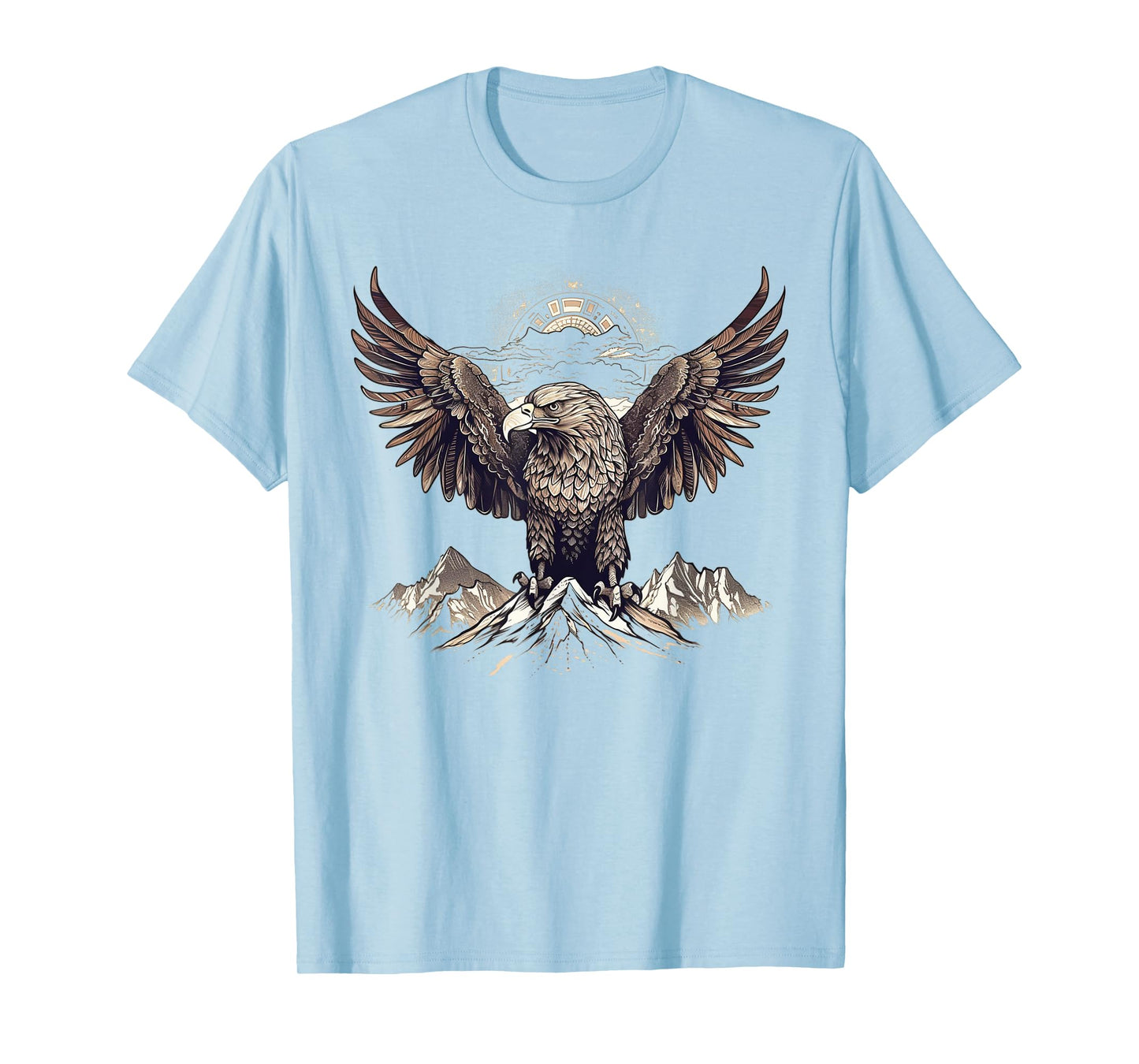 Eagle Artwork | Animal Bird Motif Eagle T-Shirt