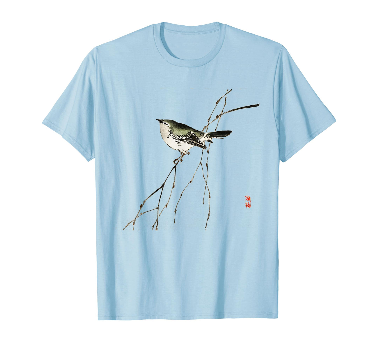 Japanese art Tit design - for bird lovers T-Shirt