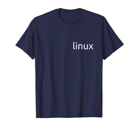 Just Linux T-Shirt with simple tagline Logo Open Source Os T-Shirt