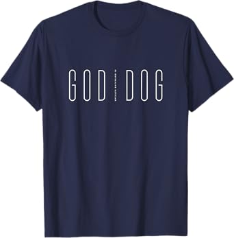 GOD spelled backward is DOG - Funny Dog Lover T-Shirt T-Shirt