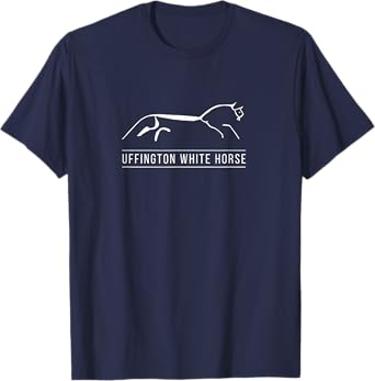 Uffington White Horse Chalk Figure British Pagan T Shirt T-Shirt