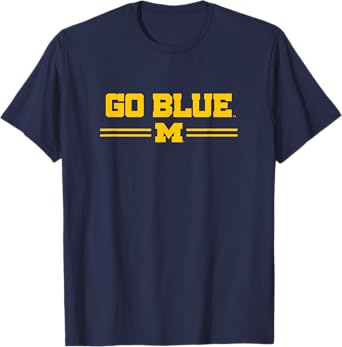 University of Michigan Wolverines Go Blue T-Shirt
