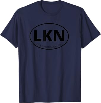 LKN Lake Norman North Carolina Vacation Visit NC Fresh Water T-Shirt