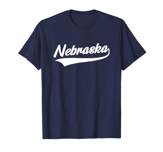 NEBRASKA - Throwback Design - Classic T-Shirt