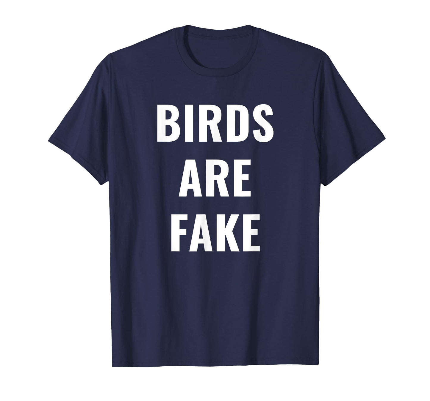 Birds are Fake - Meme T-Shirt