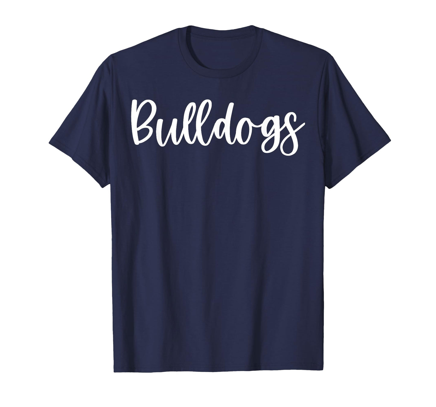 Bulldogs School Spirit Team Mascot Game Night T-Shirt