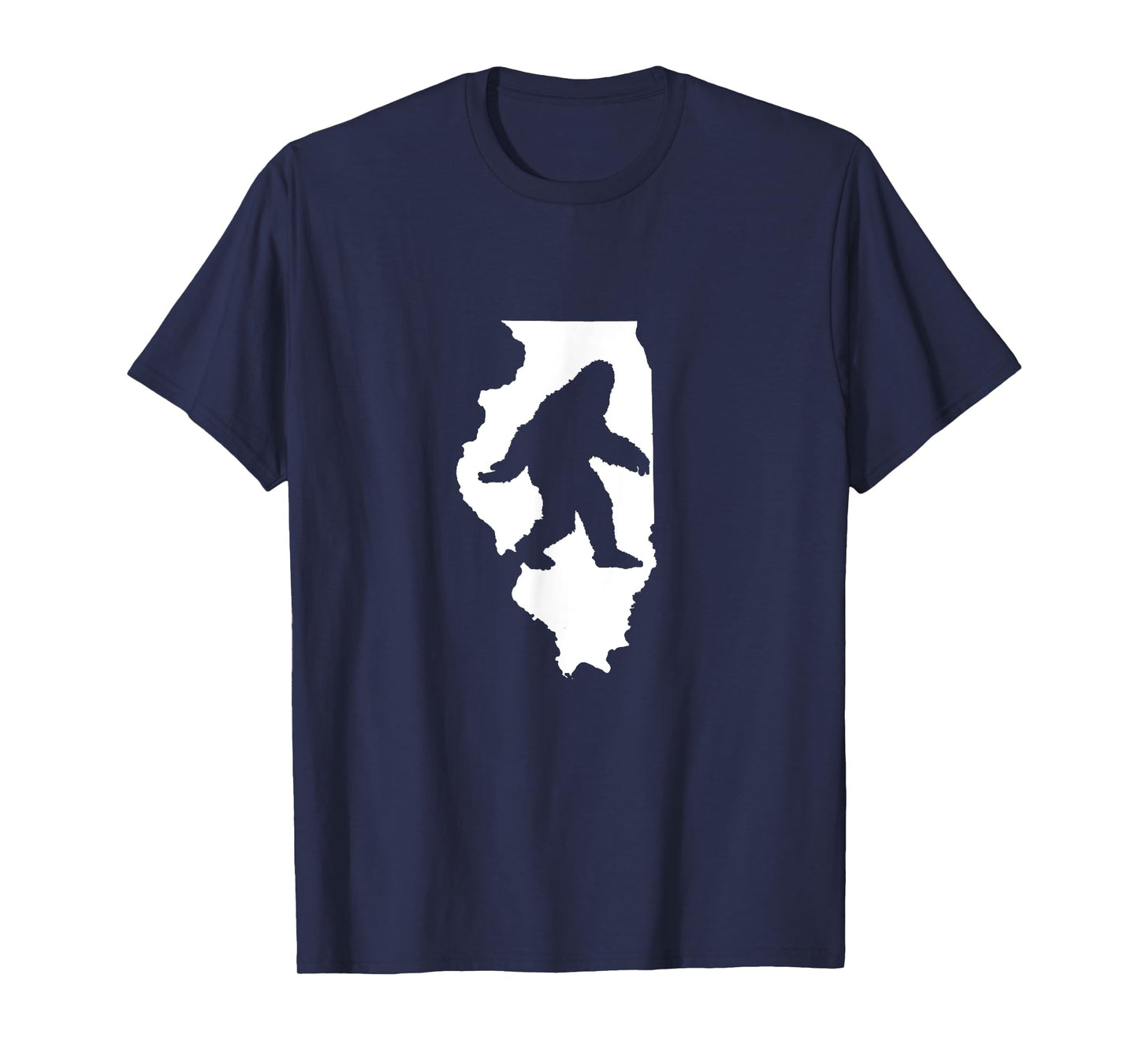 Illinois Bigfoot Sasquatch T-Shirt T-Shirt