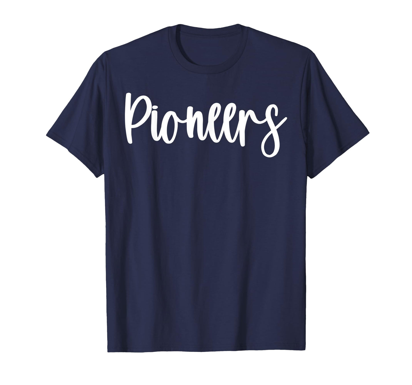 Pioneers School Spirit Team Mascot Game Night T-Shirt