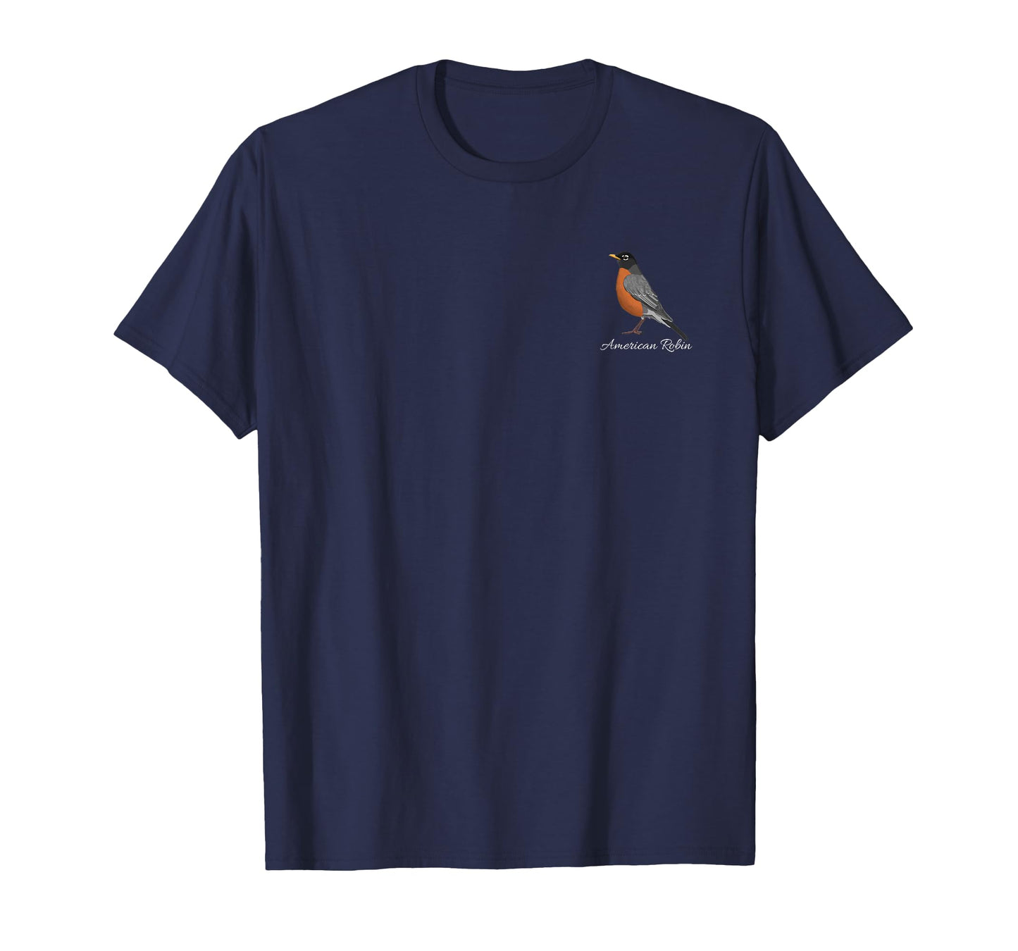 American Robin Bird Birder Birdwatcher Birding Biologist T-Shirt