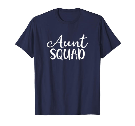Aunt Squad Auntie Gift T-Shirt