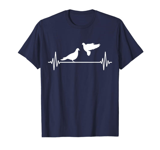 Pigeon Love Pigeons Motif Dovecote Funny T-Shirt
