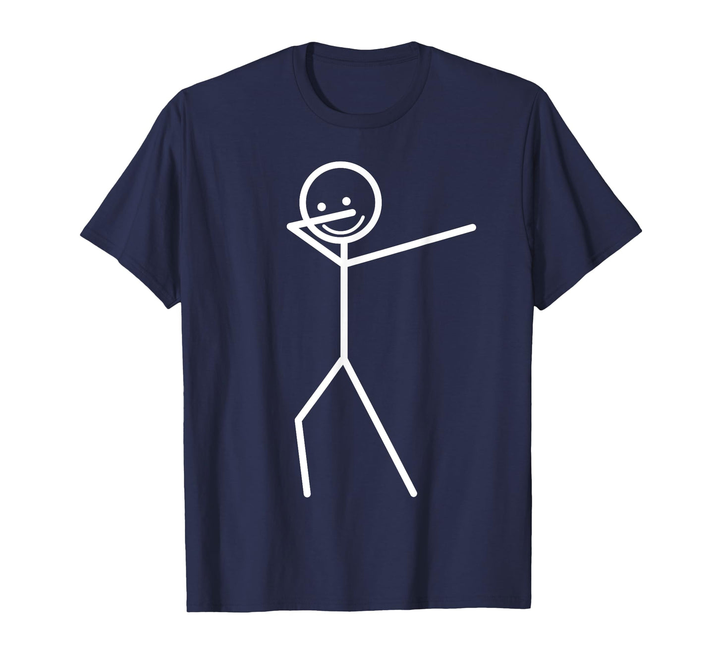 Dabbing Stick Figure Funny T-Shirt