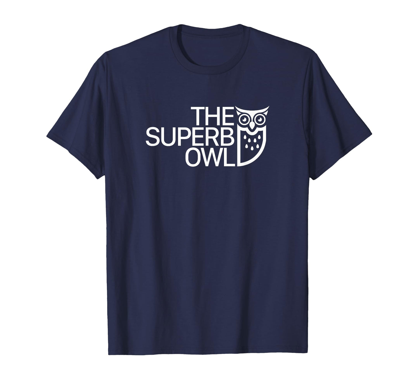 The Superb Owl Apparel - Owl Bird T-Shirt - Unisex-Adults, Kids - Black - Small - Short Sleeve