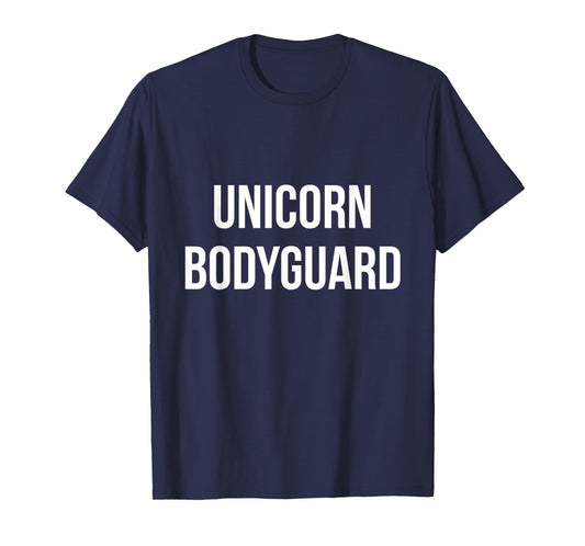 Unicorn Bodyguard Halloween costume for dad daughter