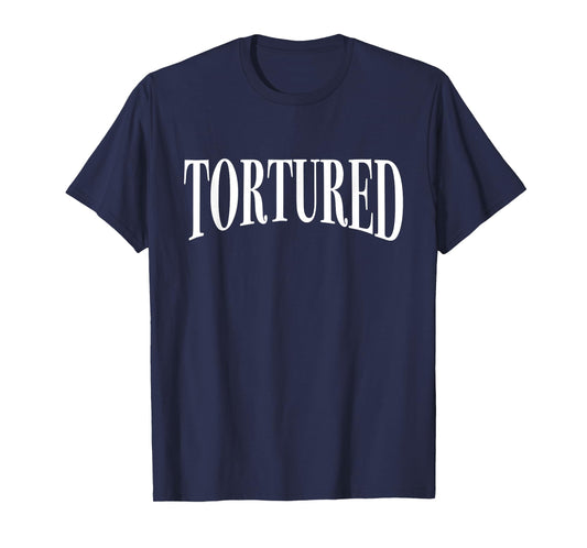 Tortured Shirt, Gothic Emo Tortured T-Shirt