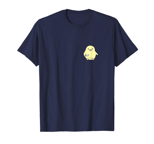 Chick - Chicken with Knife Funny T-Shirt
