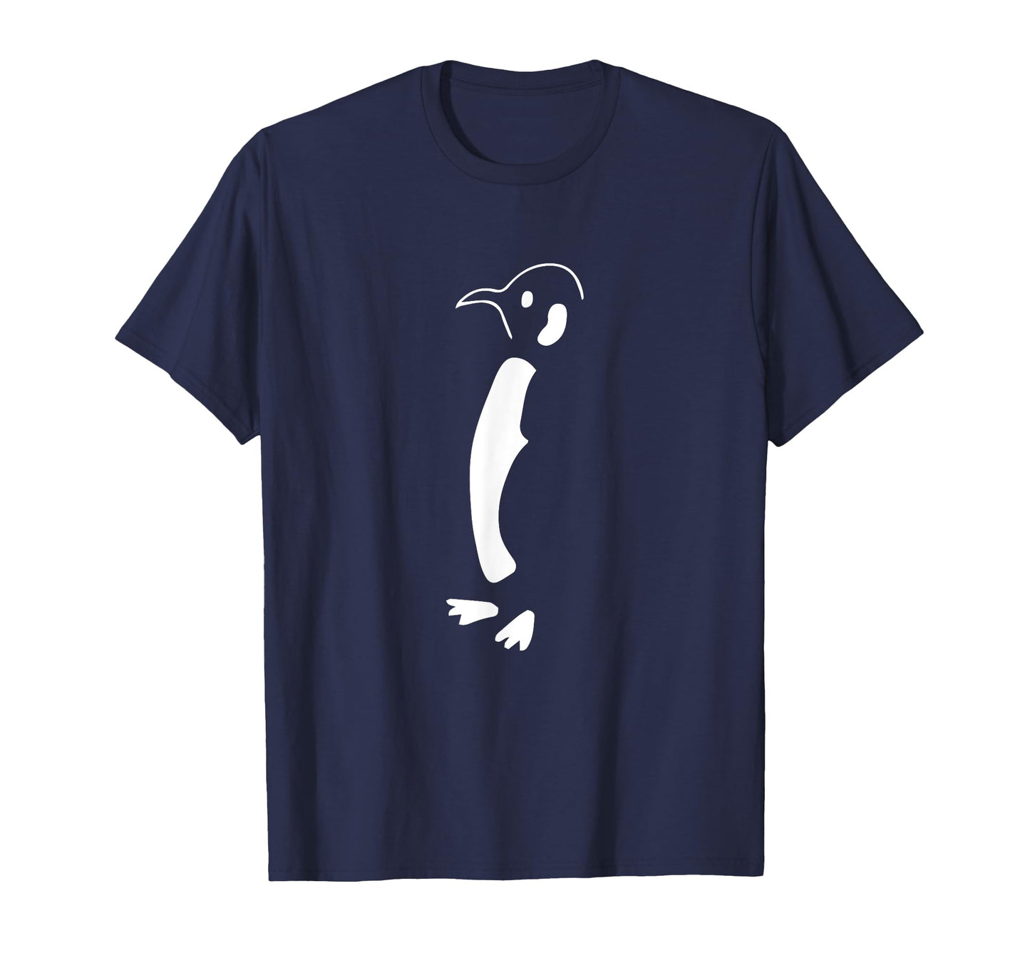 Penguin Silhouette Winter T-Shirt T-Shirt
