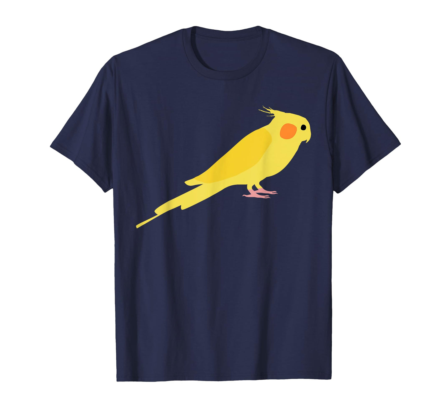 Cute Yellow Cockatiel Tropical Bird T-Shirt