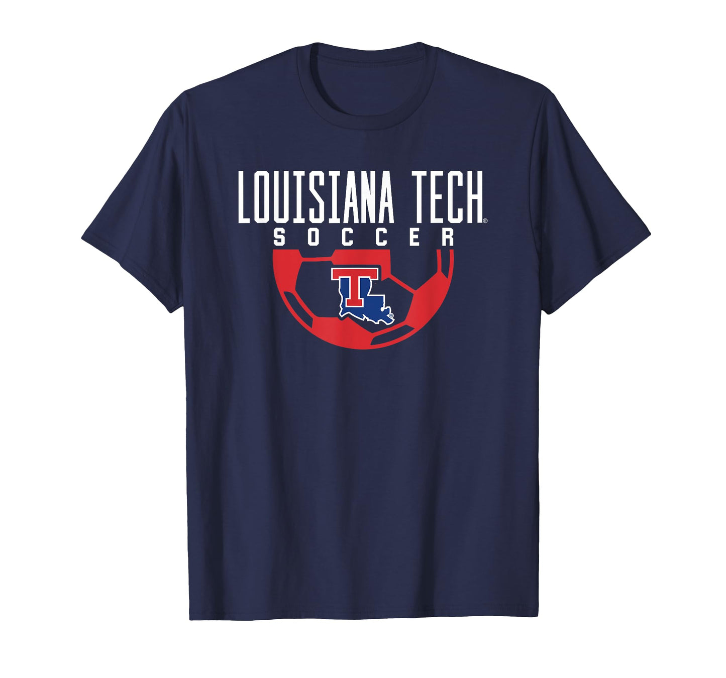 Louisiana Tech Bulldogs Soccer Arch T-Shirt