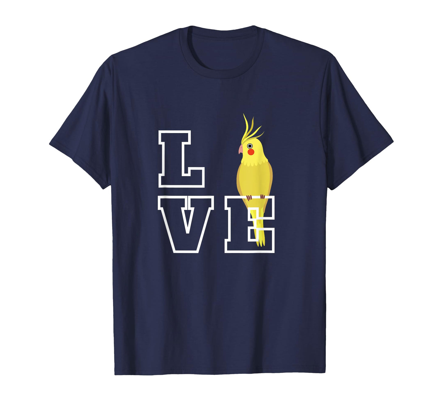 I Love My Cockatiel, Parrot | Pet Bird Lovers T-Shirt