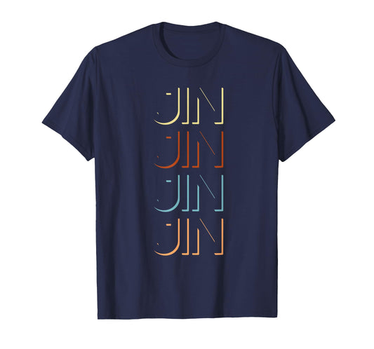 Jin First Name Tshirt My Personalized Tee Named T-Shirt