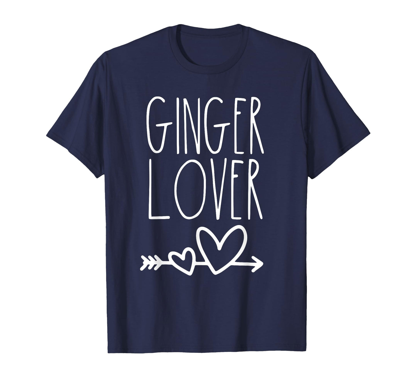 I Love My Ginger Husband Redhead Wife Team Ginger Lover T-Shirt
