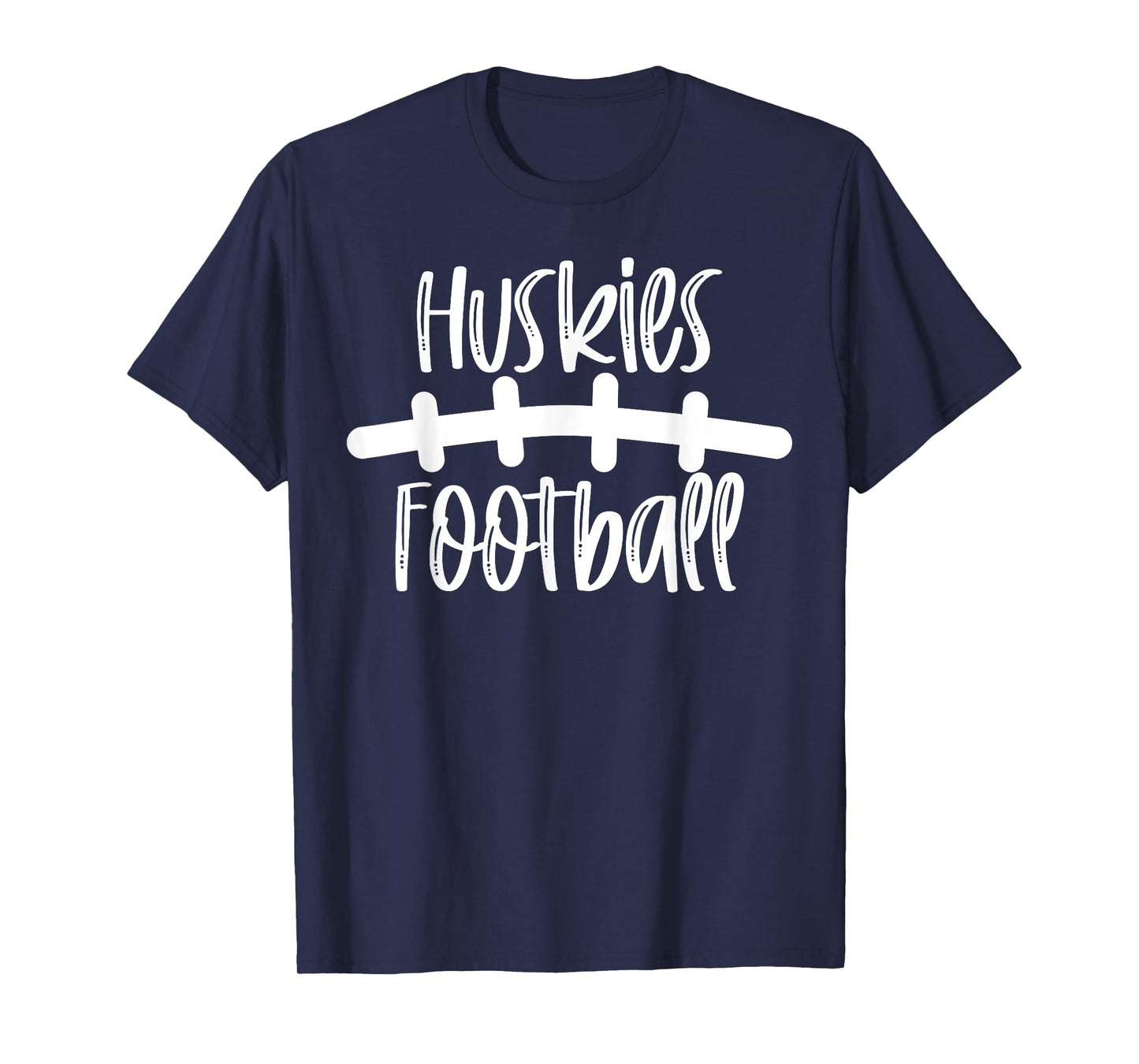 Huskies Football School Spirit Team Mascot Game Night T-Shirt
