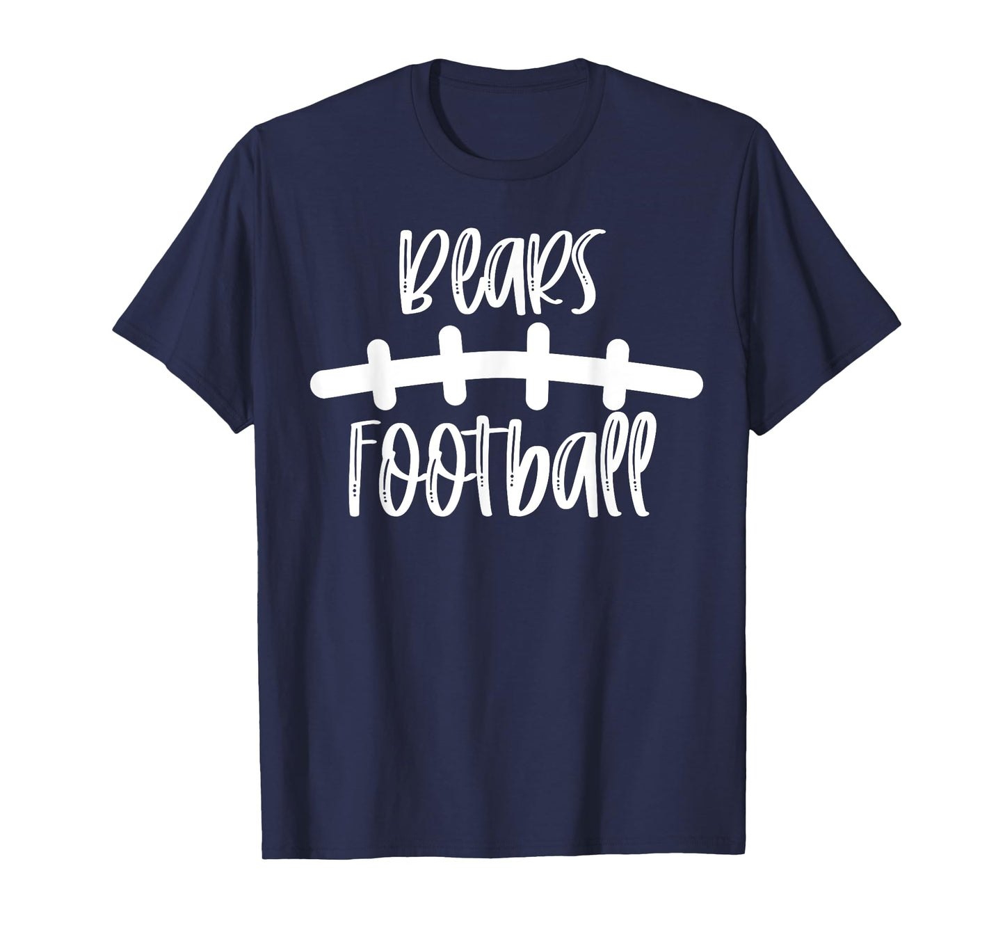 Bears Football School Spirit Team Mascot Game Night T-Shirt