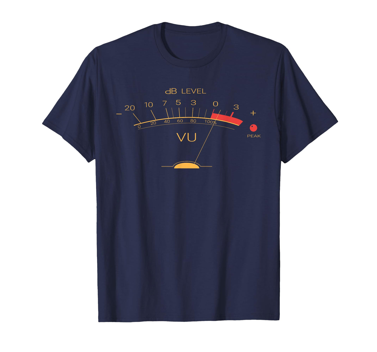 Volume VU Meter Tee T-Shirt