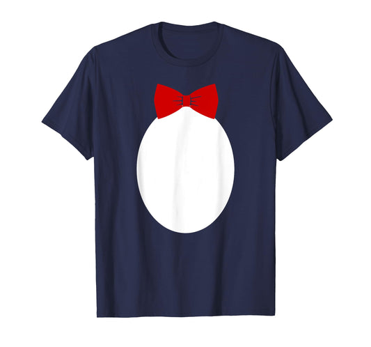 Cute Penguin Belly With Bow Tie T-Shirt