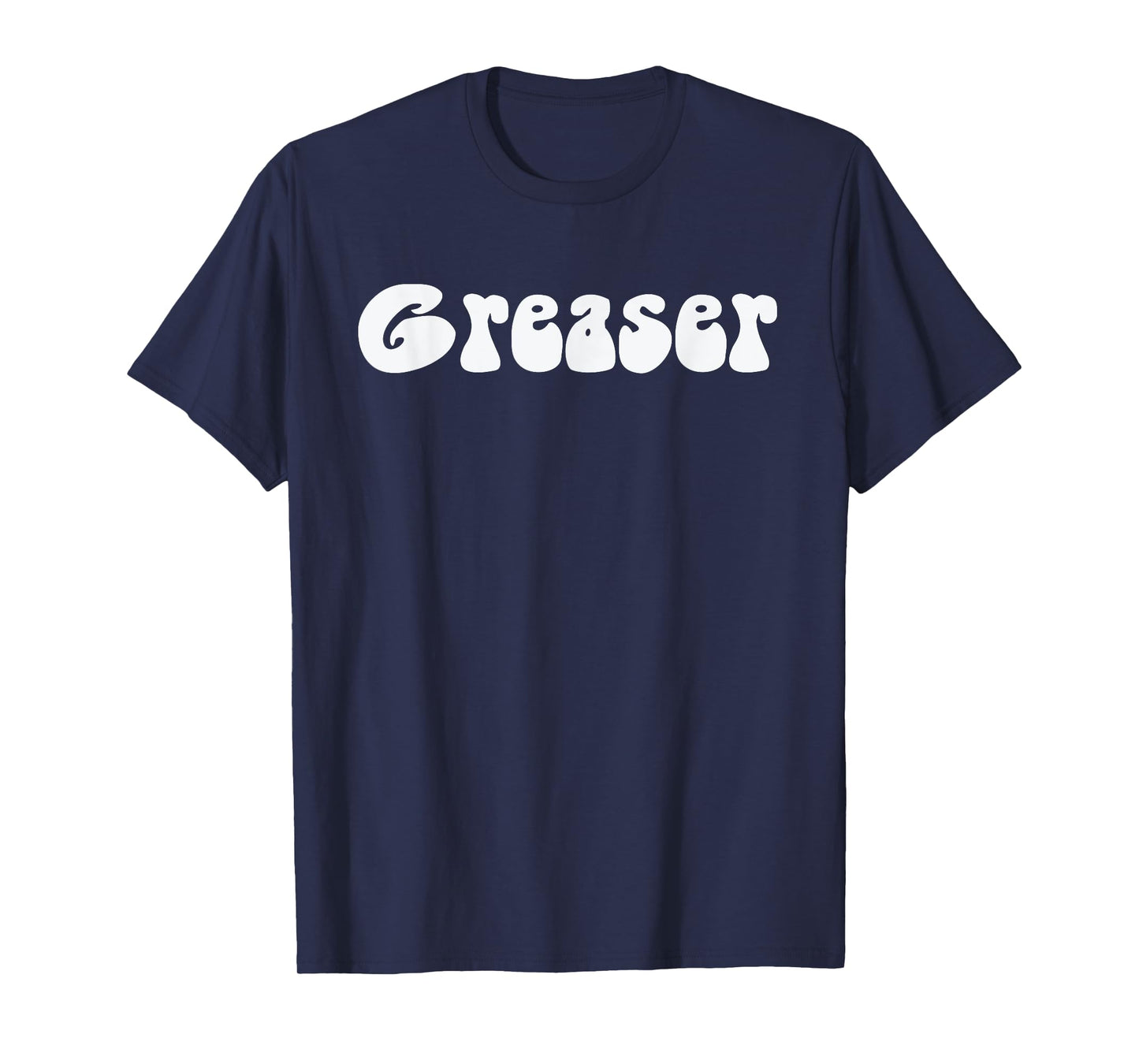Fun retro 1950's vintage Greaser white text Gift T-Shirt T-Shirt