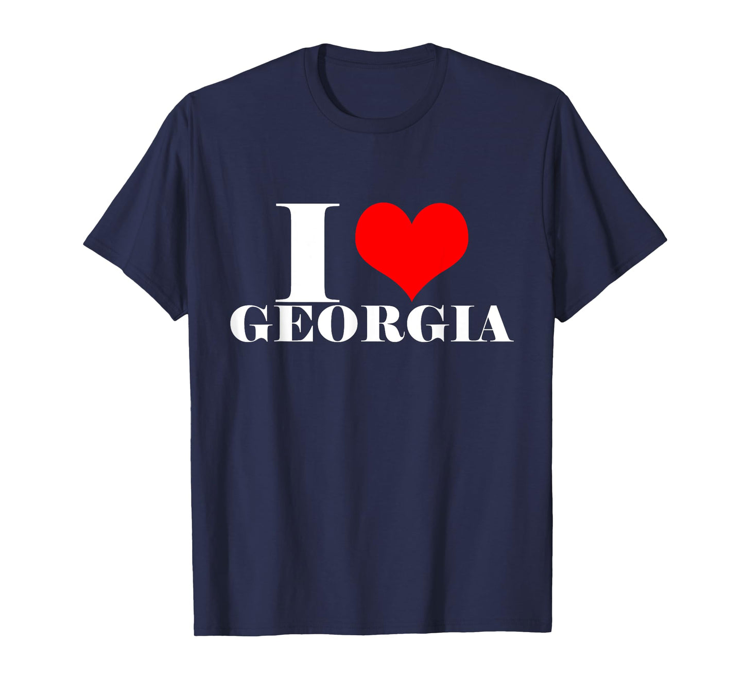 I Love Georgia T Shirt , I Heart Georgia Tee USA Shirt T-Shirt