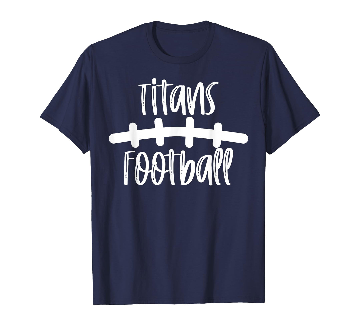 Titans Football School Spirit Team Mascot Game Night T-Shirt