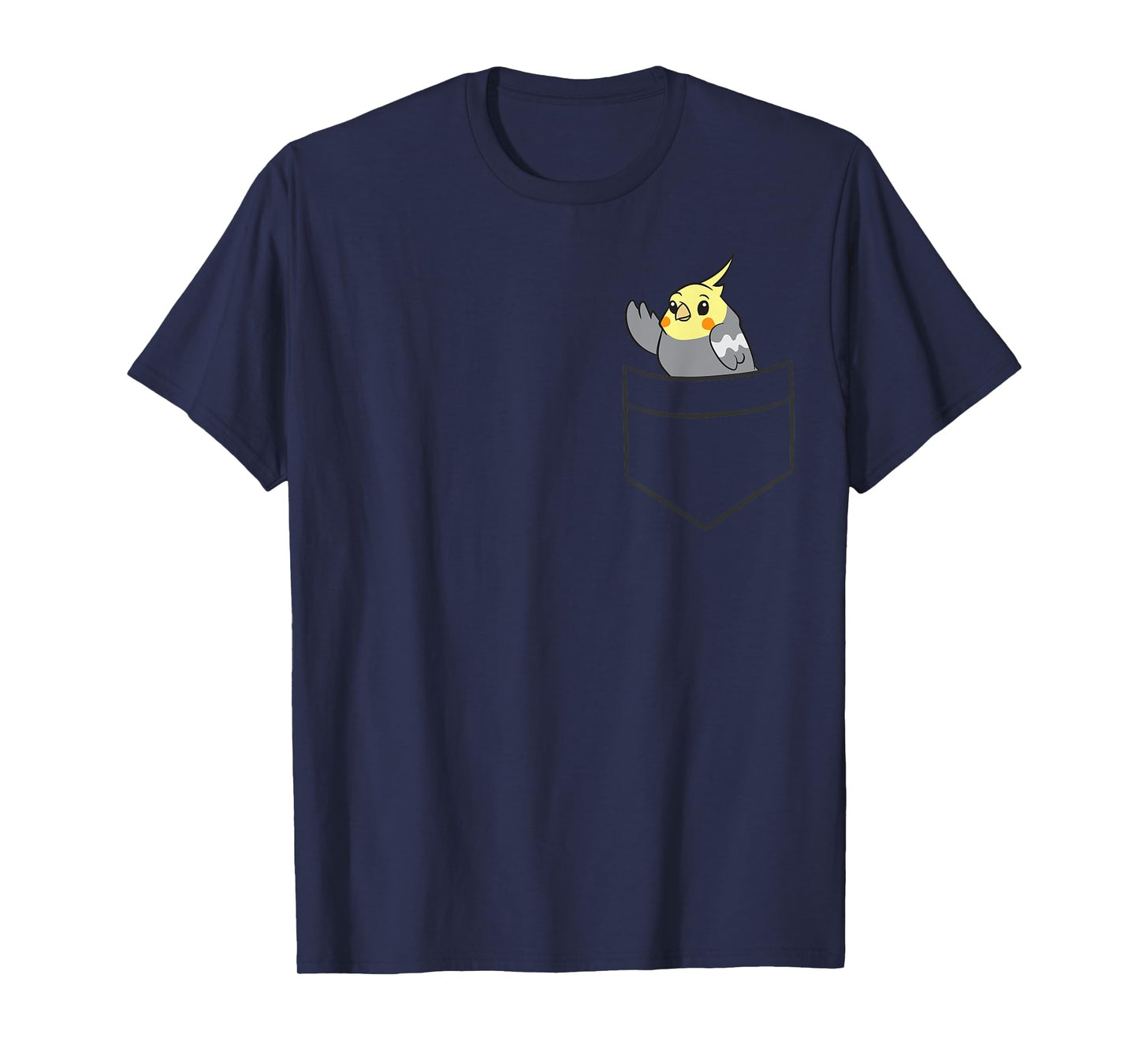 Cockatiel In a Pocket Cute Pocket Cockatiel T-Shirt