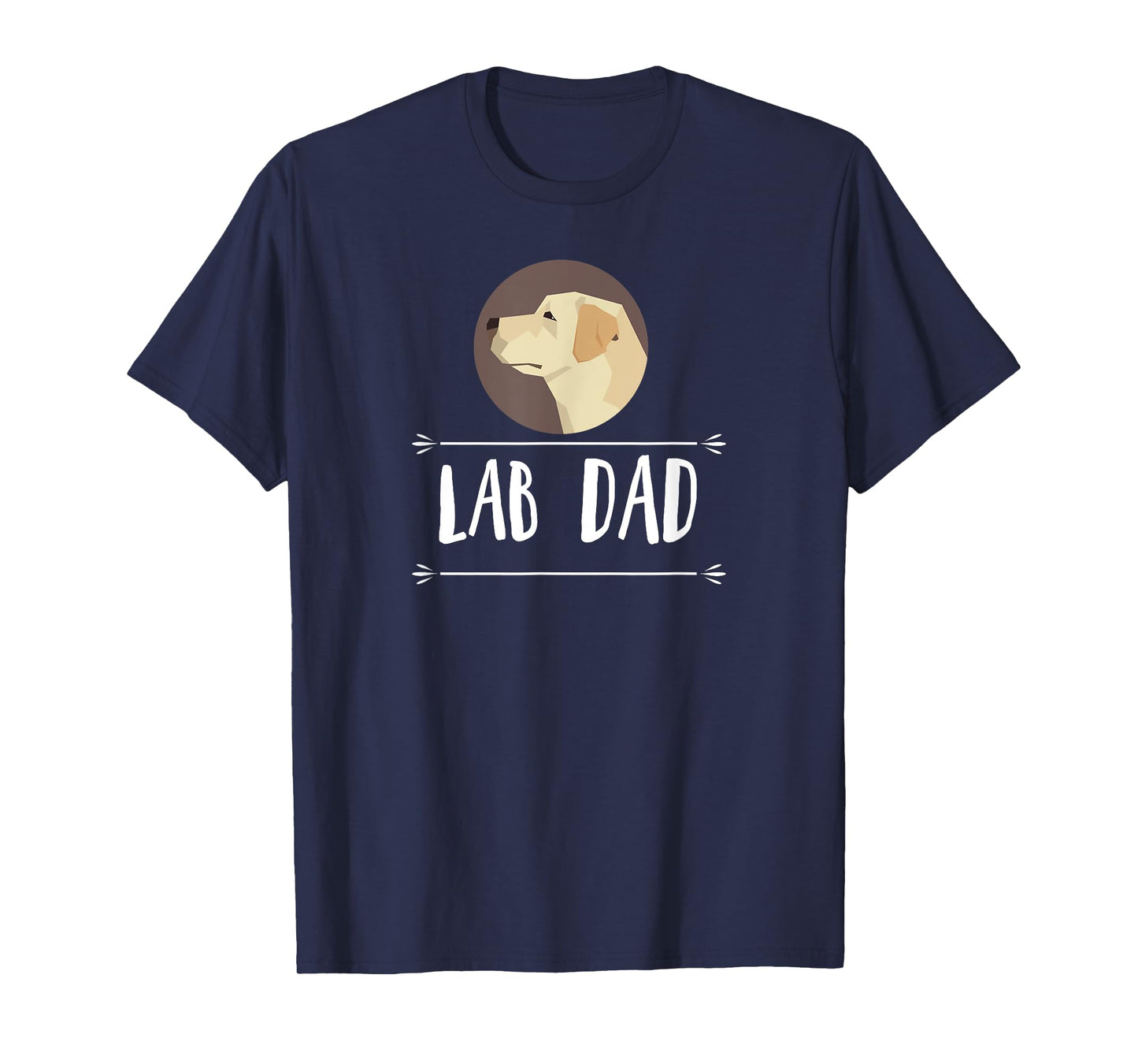 Lab Dad! Yellow Labrador Retriever Dog Gift Men Women Girls Kids T-Shirt