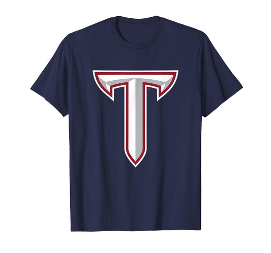 License Champs | Troy University Trojans | Official NCAA Merch | Black T-Shirt