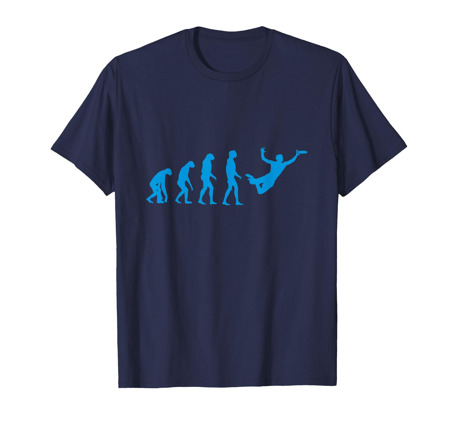 Evolution Of Man Ultimate Frisbee Shirt T-Shirt