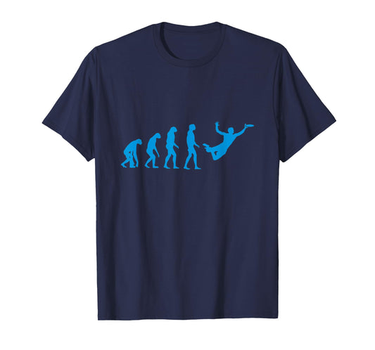 Evolution Of Man Ultimate Frisbee Shirt T-Shirt
