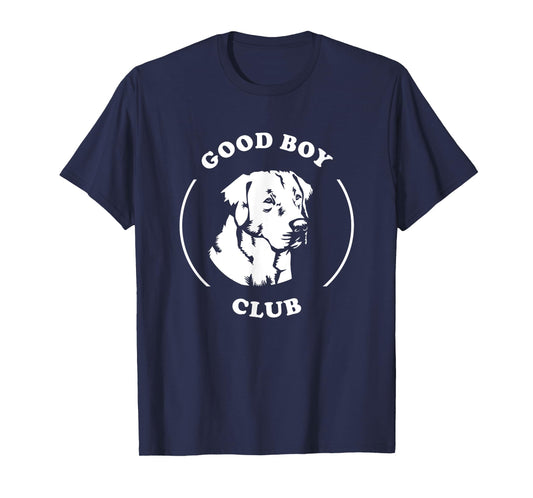 Good Boy Club T-Shirt - Funny Cute Labrador Dog T-Shirt