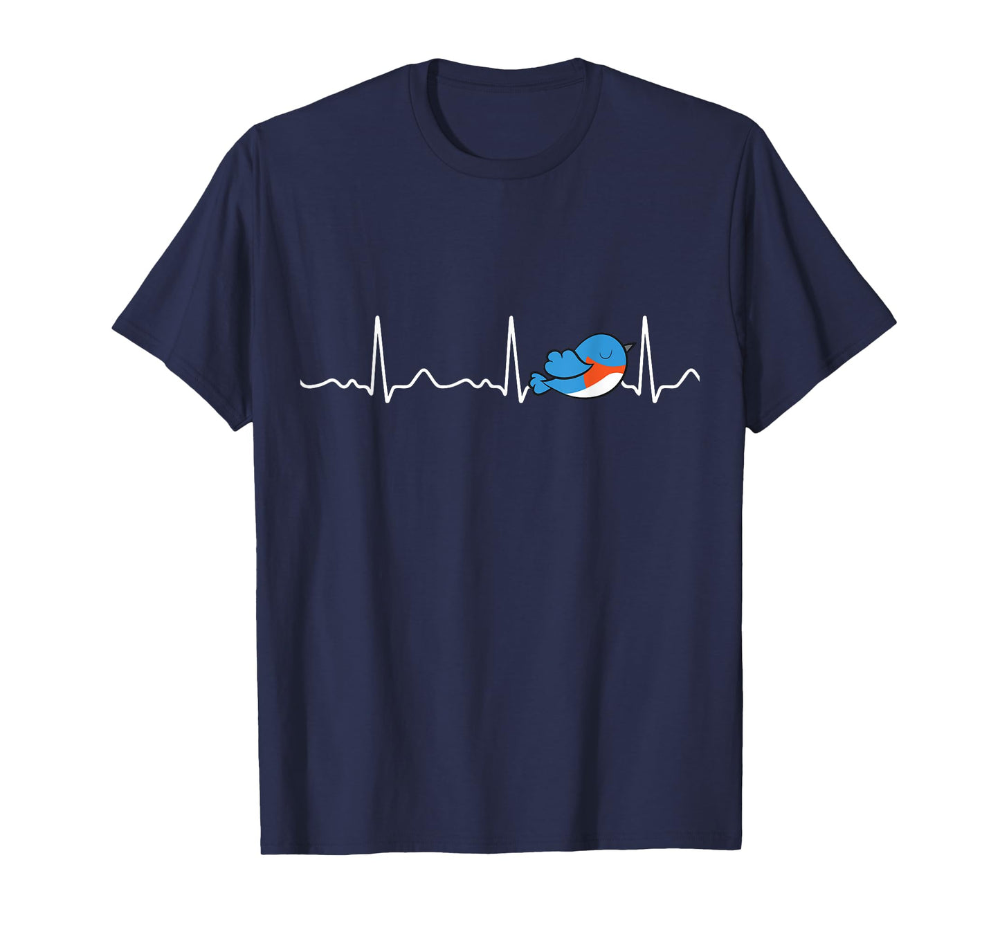 Bluebird Lover Bluebird Heartbeat Cute Bluebird T-Shirt