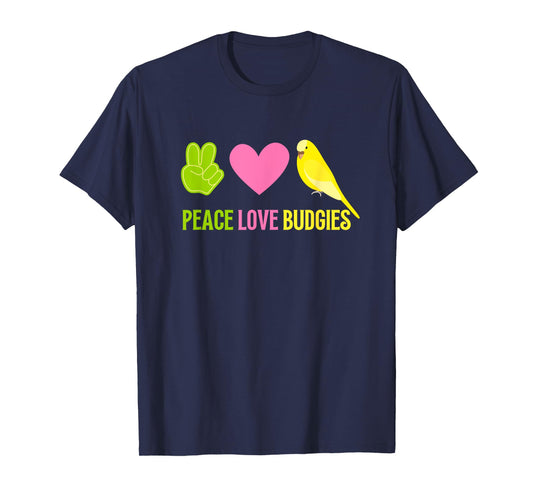 Budgie Shirt Pet Bird Budgie Parakeet Budgerigar T-Shirt