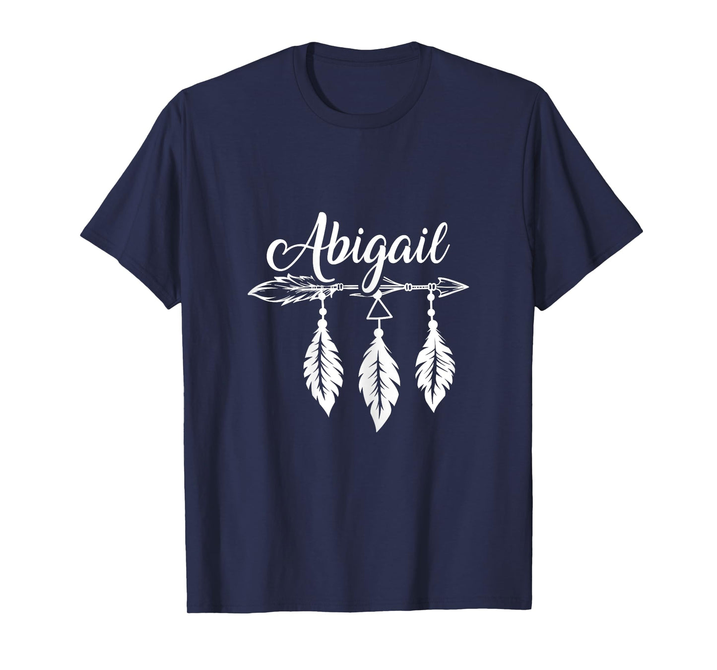 Feather Name Abigail Dreamcatcher Feathers Truth Spiritual T-Shirt