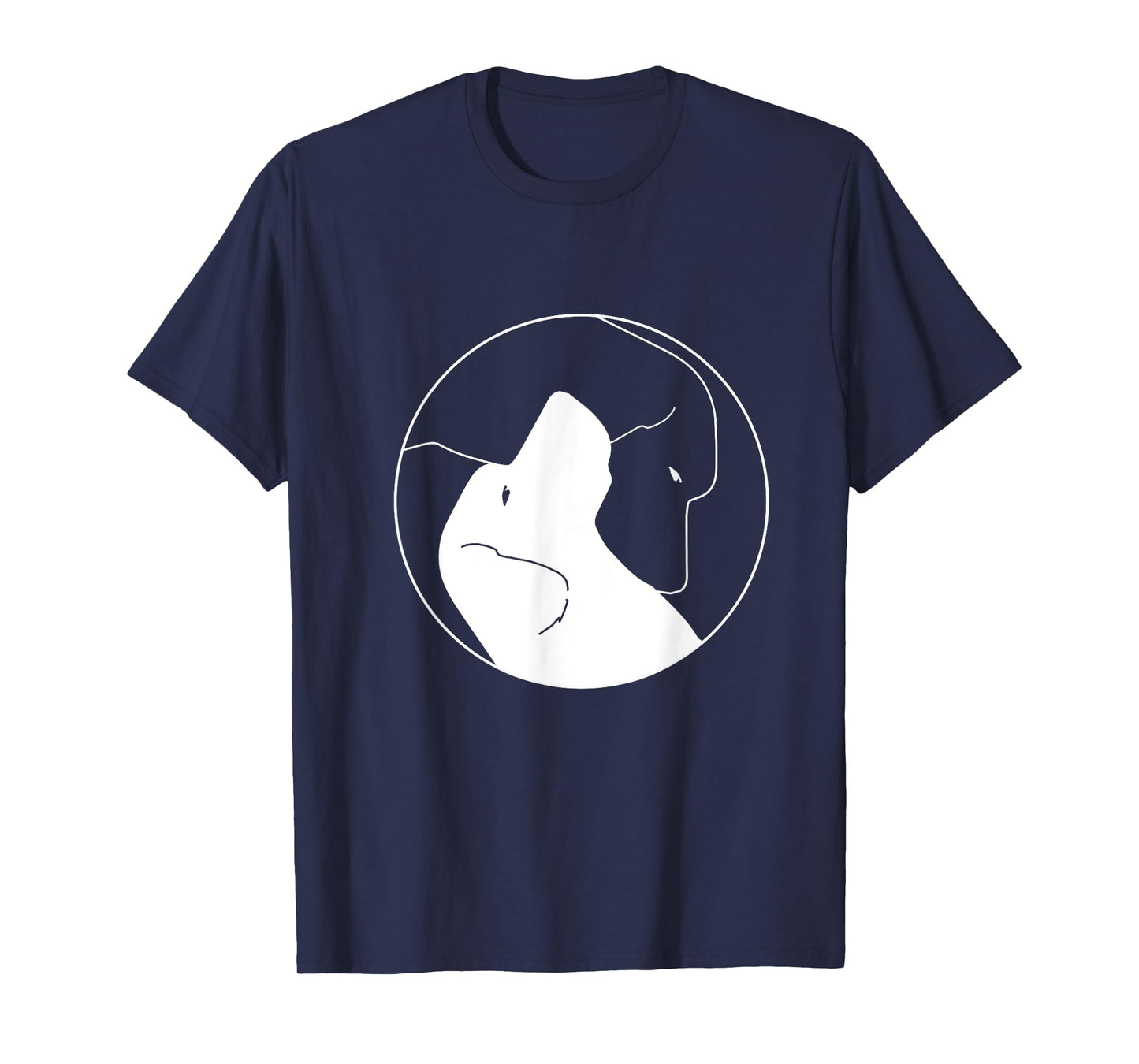 Labrador Yin Yang Dog Lover Labrador Graphic T-Shirt